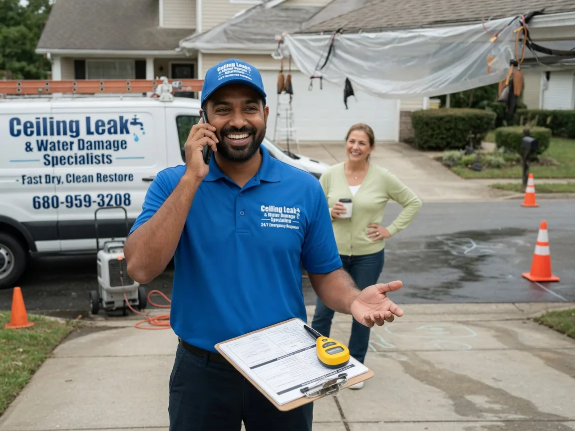 Ceiling Leak Cleanup Canaan, NH FAQs